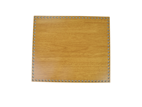 قاعدة شنطة خشبية مستطيلة M