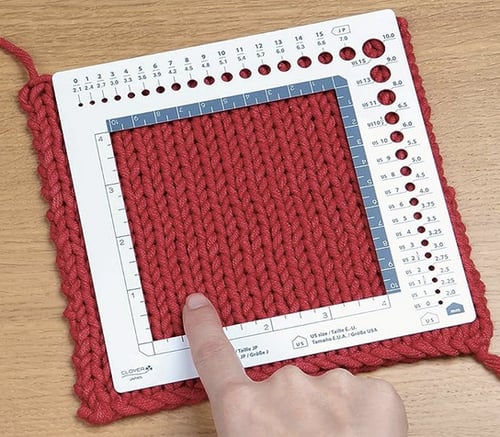 مسطرة قياس للكروشيه والحياكة