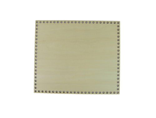 قاعدة شنطة خشبية مستطيلة S