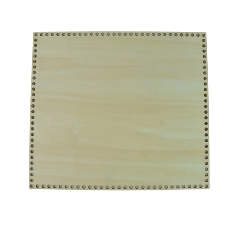 قاعدة شنطة خشبية مستطيلة L