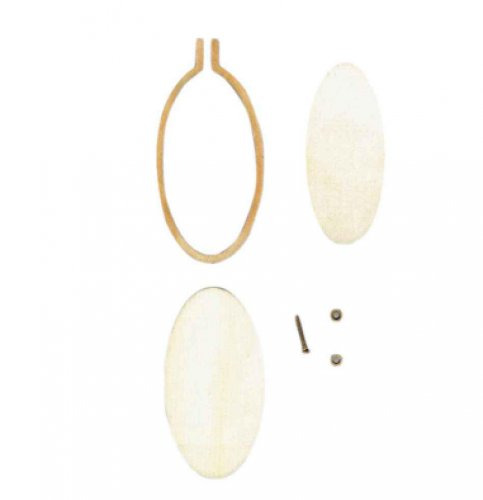 اطار تطريز بيضاوي 3.50cm * 1.50cm