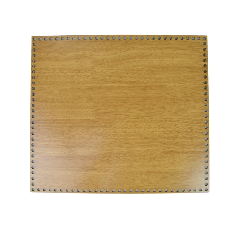 قاعدة شنطة خشبية مستطيلة L