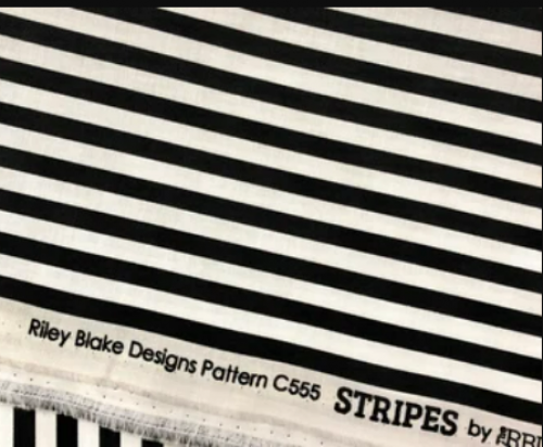 قماش قطن خطوط عريضة