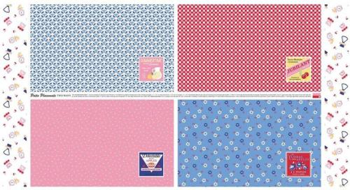 قماش مطبوع لعمل لباد صحون