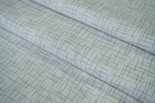 قماش قطن خطوط عشوائية