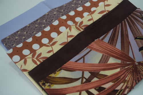 6 قطع قطن - ربع عريض