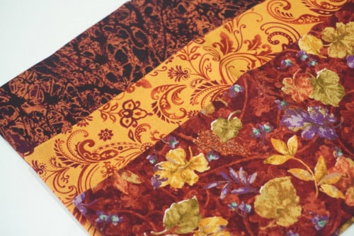 3 قطع قطن - ربع عريض