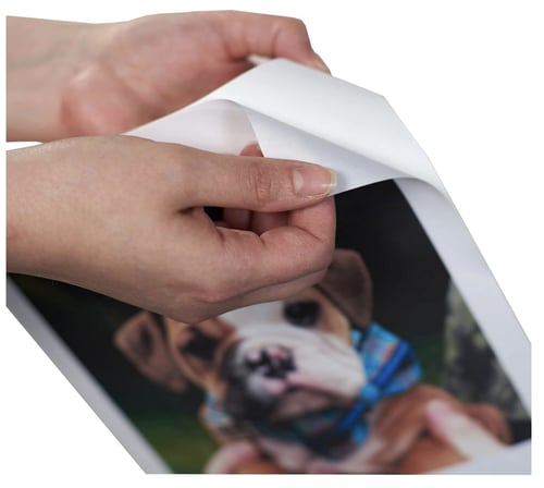 ورق قطن لاصق قابل للطباعة