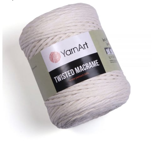 حبل مكرمية Twisted Macrame