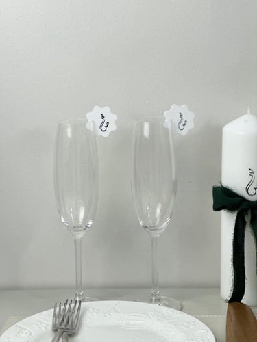 طقم كيك خشبي