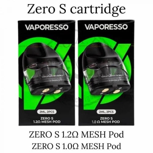 بودات سحبة زيرو اس و زيرو 2 VAPORESSO ZERO S Replacement Pods