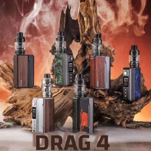 جهاز فوبو دراق 4 177 واط مود-كيت VooPoo drag 4