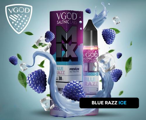 نكهة فيقود بلو راز ايس مكس vgod Iced Blue Razz MIX
