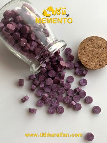 حبات شمع موف 150 حبة