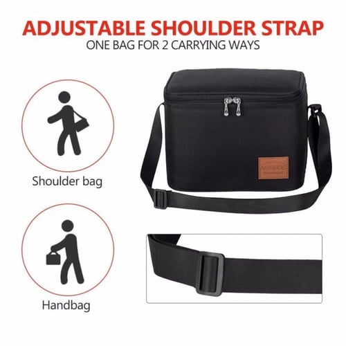 شنطة لانش بوكس حافظ للحرارة فتحة علوية