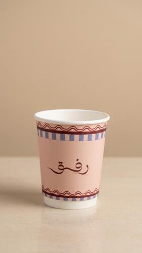 6 اكواب مخطط