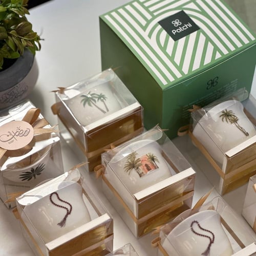 فناجيل رمضان مع شوكلاته باتشي بثيمات منوعه مع علب...