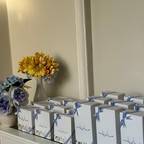 بكج سلمان 45 قطعه 15فواحه بالاعواد الخشبيه 15تعليق...