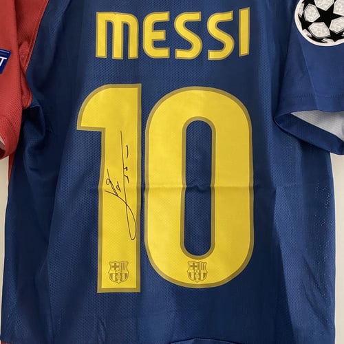 تيشيرت برشلونة بتوقيع ميسي نهائي 2009