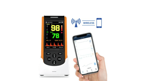 SP-20 Portable Rechargeable Handheld Pulse Oximete...