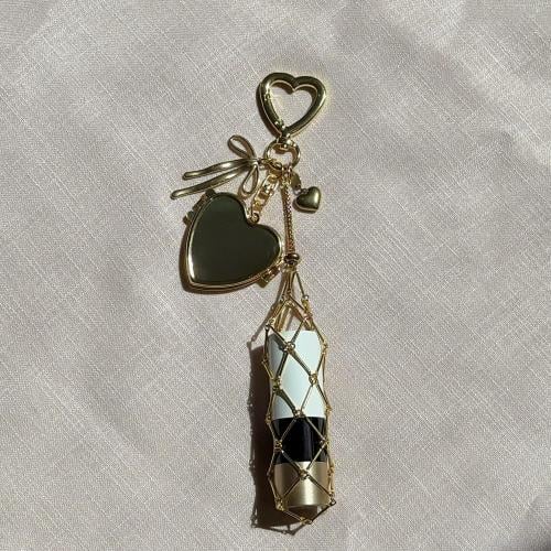 Lipstick holder ( heart ) alloy