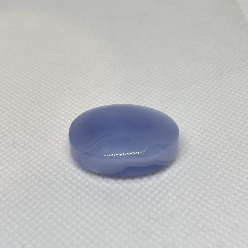 حجر عقيق سماوي بيضاوي