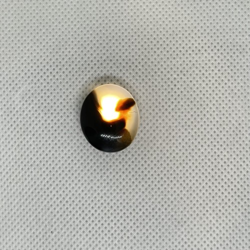 حجر عقيق يماني مصور ( رجل يقرأ ) نادر