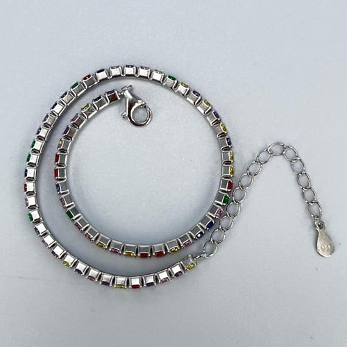 اسوارة فضة نسائية فاخرة عيار 925