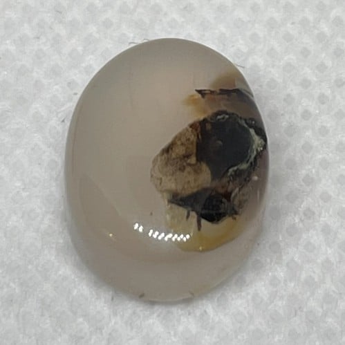 حجر عقيق يماني مصور حجم ملكي