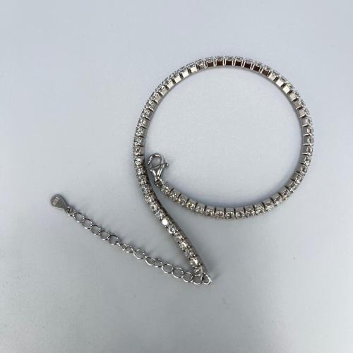 اسوارة فضة نسائية فاخرة عيار 925