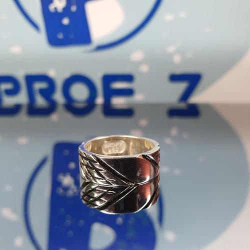 دبله مميزة وعصرية بصياغه يدوية PROF7 VIP بفضة عيار...