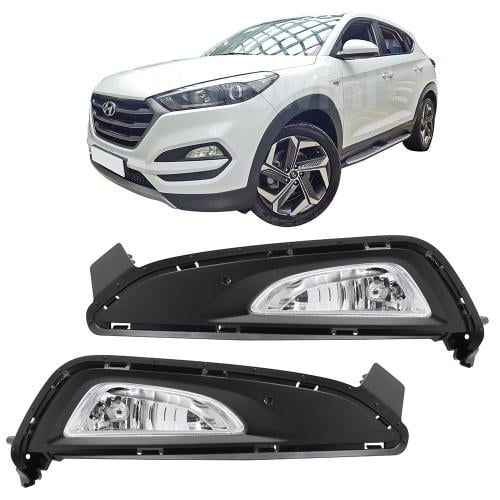 مصابيح ضباب توسان 2016-2018 كشافات ضباب جهتين