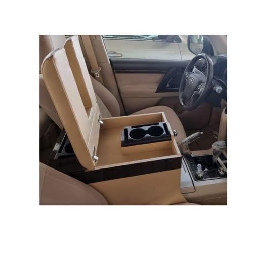 تكاية لاندكروز فاخرة مع حامل اكواب ومنفذ شاحن 2022