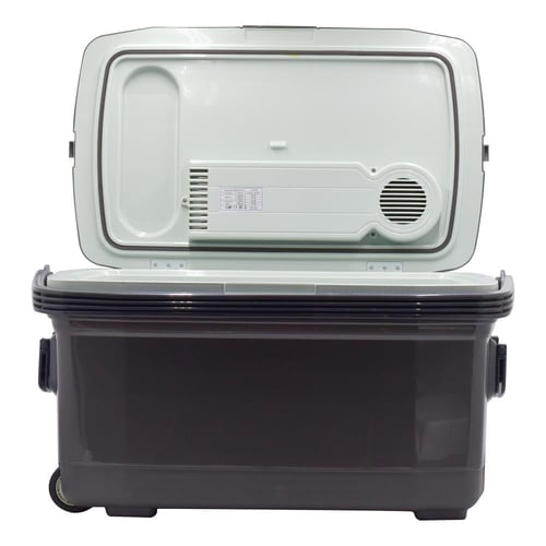 ثلاجة تبريد وتسخين ، 45 لتر ، 70 واط ، رصاصي