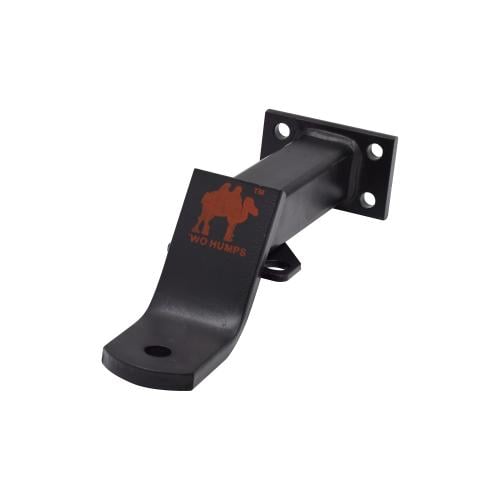 Car hook for Japanese cars, length 360mm, black color, with a downward hook