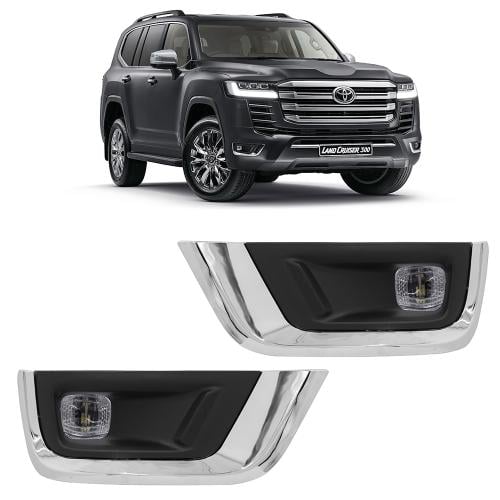 كشاف ليد غطاء نيكل لاندكروزر 2022 مصباح الضباب قطع...