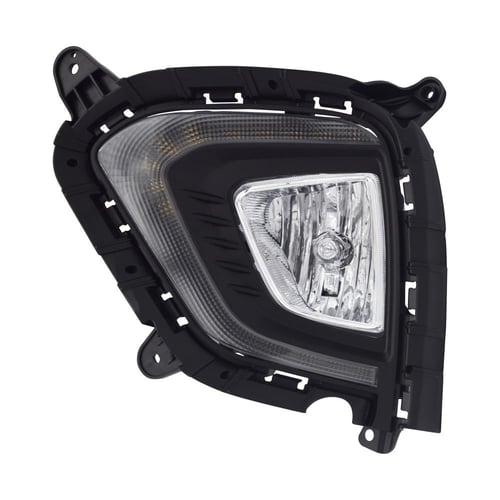 مصابيح ضباب كريتا 2020 كشافات ضباب قطعتين مع ليد ع...