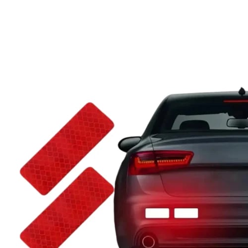 Strong light-reflective sticker, multi-purpose, 2 pieces
