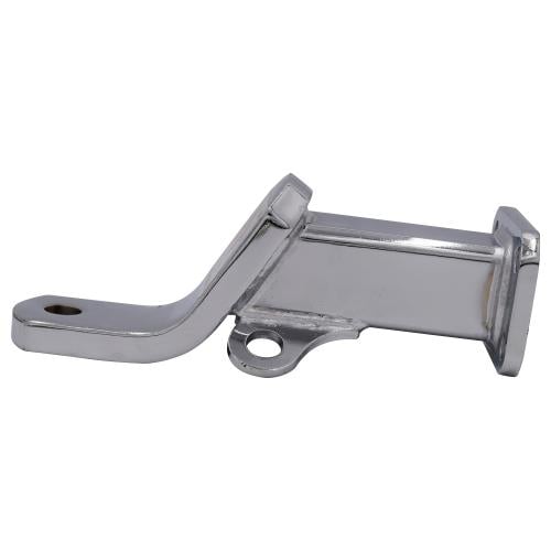 Long Japanese nickel hook 270 mm, downward hook, 20 mm hole, with securing base