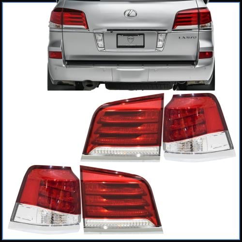 اسطب جيب لكزس (570) 2012-2015 طقم كامل جهتين يمين...