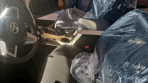 تكاية تويوتا راش فاخرة كونسول كامل 2019 - 2023