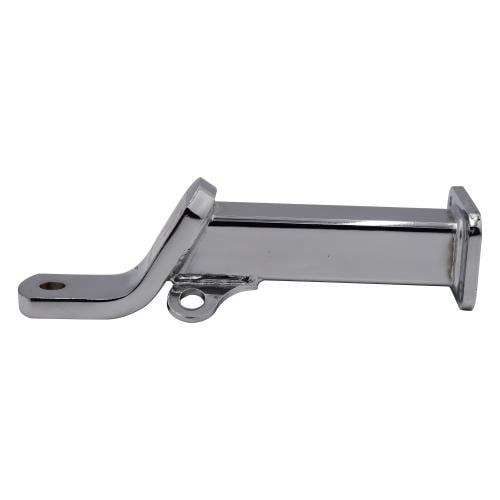 Long Japanese nickel hook 350 mm, descending shackle, 20 mm hole, with safety base