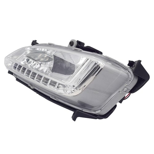 مصابيح ضباب هيونداي سنتافي ليد 2018-2013 كشافات قط...