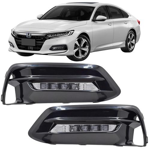 مصابيح ضباب اكورد ليد 2018-2020 كشافات قطعتين