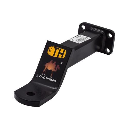 Car hook for Japanese cars, length 360mm, black color, with a downward hook