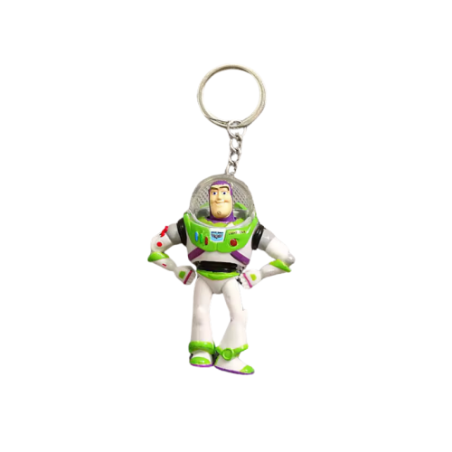 Disney Buzz character keychain story game