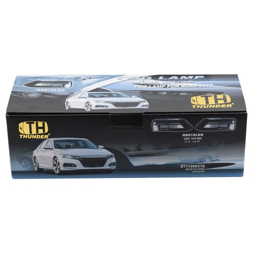 مصابيح ضباب اكورد ليد 2018-2020 كشافات قطعتين