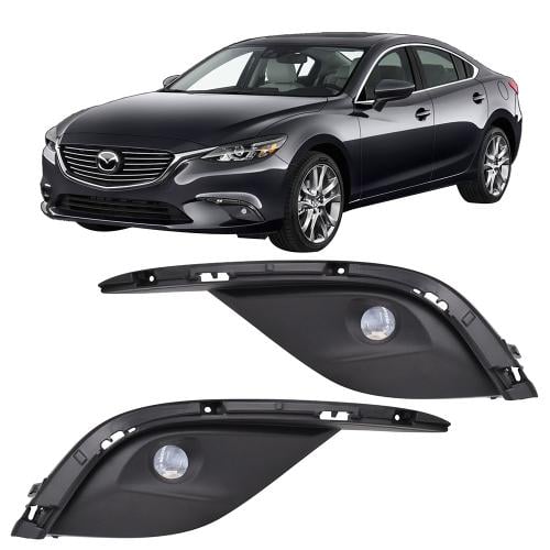 مصابيح ضباب ليد (مازدا 6) 2016-2018 كشافات ضباب جه...