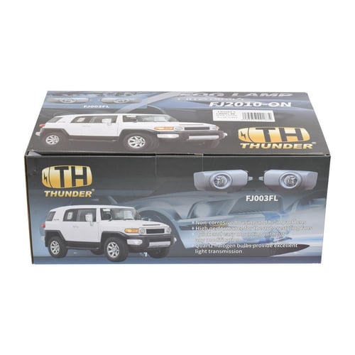 كشاف اف جيه كروز 2023 ( مطفي لون اسود ) قطعتين مصب...