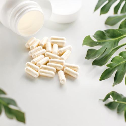 كبسولات الصمغ العربي العضوي (80 حبة)